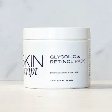 Skin Script Glycolic and Retinol Pads